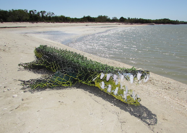 Crocodile, 2015
Michael Norman
© Michael Norman
© Photo : Paul Jakubowski Pormpuraaw Art & Culture